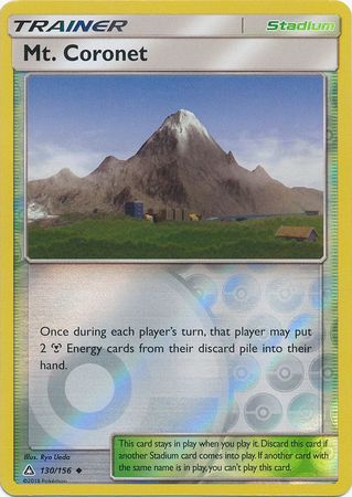 Ultra Prism - 130/156 - Mt. Coronet - Reverse Holo