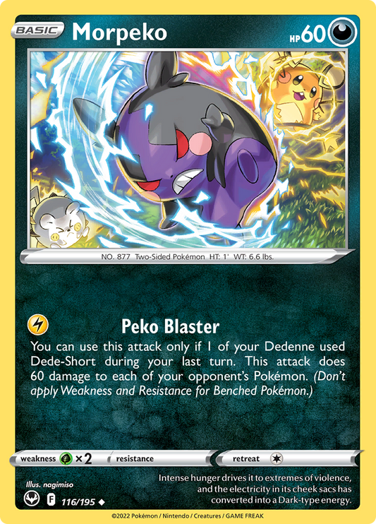 Silver Tempest - 116/195 - Morpeko
