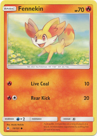 Forbidden Light - 015/131 - Fennekin