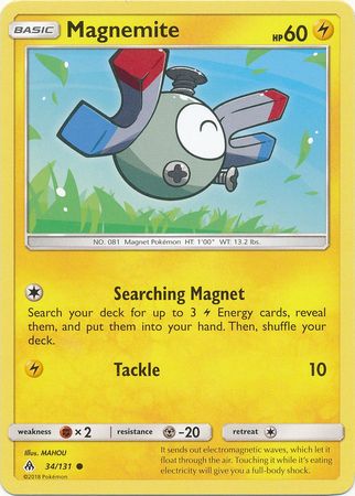 Forbidden Light - 034/131 - Magnemite