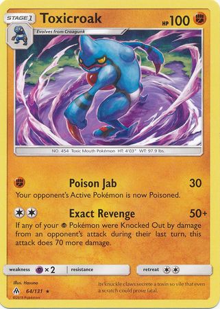 Forbidden Light - 064/131 - Toxicroak