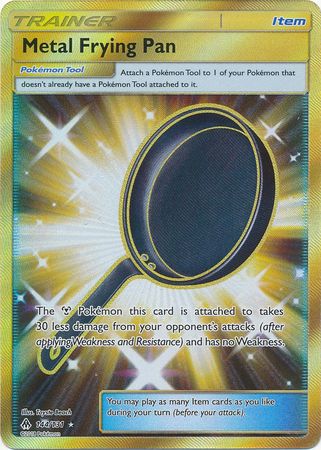 Forbidden Light - 144/131 - Metal Frying Pan (Gold)