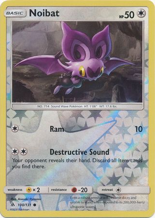 Forbidden Light - 100/131 - Noibat - Reverse Holo