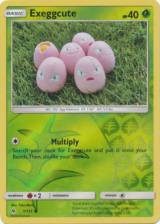 Forbidden Light - 001/131 - Exeggcute - Reverse Holo