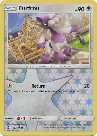 Forbidden Light - 099/131 - Furfrou - Reverse Holo
