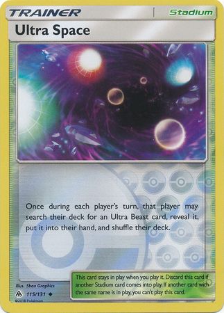 Forbidden Light - 115/131 - Ultra Space - Reverse Holo