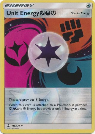 Forbidden Light - 118/131 - Unit Energy - Reverse Holo