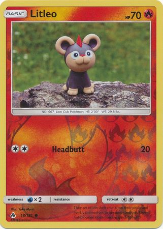 Forbidden Light - 018/131 - Litleo - Reverse Holo