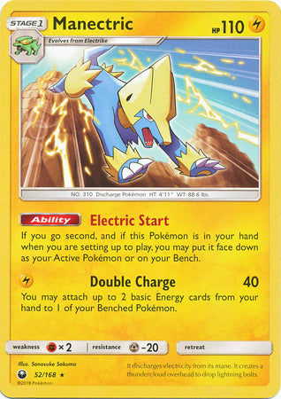 Celestial Storm - 052/168 - Manectric