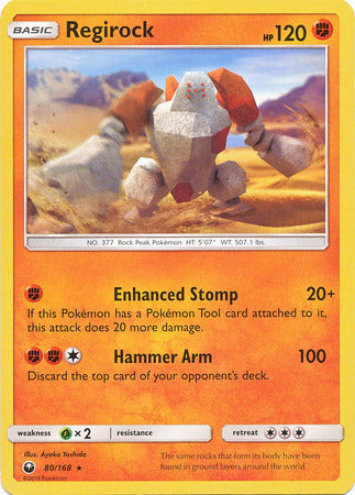 Celestial Storm - 080/168 - Regirock
