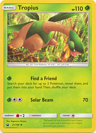 Celestial Storm - 021/168 - Tropius