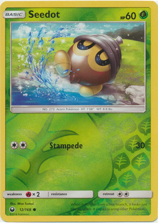 Celestial Storm - 012/168 - Seedot - Reverse Holo