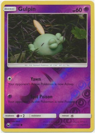 Celestial Storm - 057/168 - Gulpin - Reverse Holo