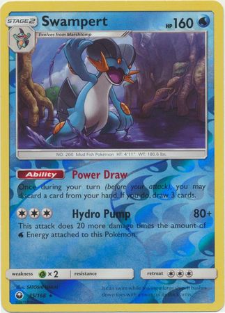 Celestial Storm - 035/168 - Swampert - Reverse Holo