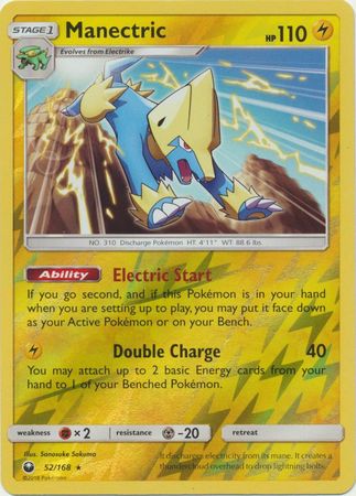 Celestial Storm - 052/168 - Manectric - Reverse Holo
