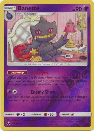 Celestial Storm - 065/168 - Banette - Reverse Holo