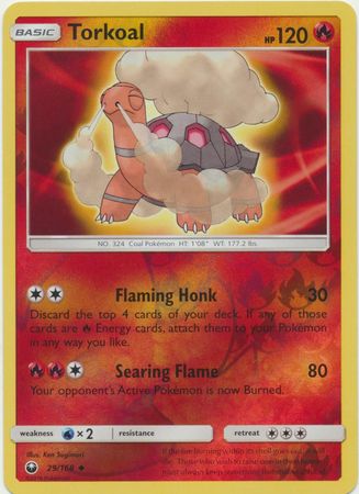 Celestial Storm - 029/168 - Torkoal - Reverse Holo