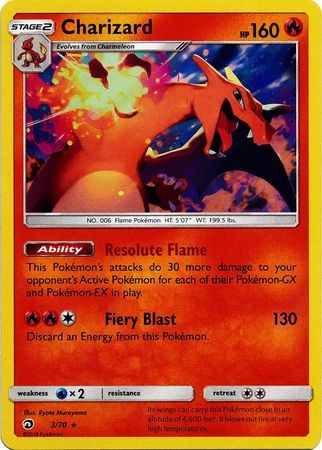 Dragon Majesty - 003/070 - Charizard - Holo