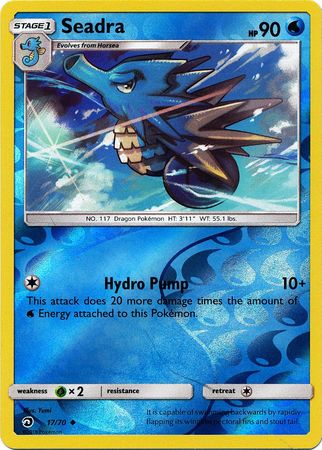 Dragon Majesty - 017/070 - Seadra - Reverse Holo