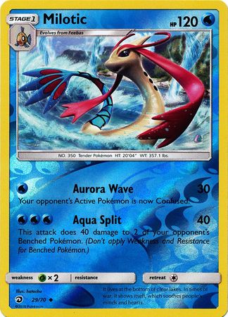 Dragon Majesty - 029/070 - Milotic - Reverse Holo