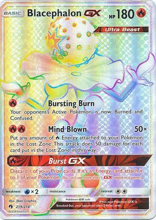Lost Thunder - 219/214 - Blacephalon GX