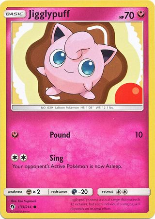 Lost Thunder - 133/214 - Jigglypuff