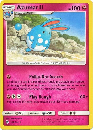 Lost Thunder - 136/214 - Azumarill