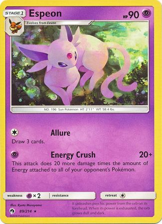Lost Thunder - 089/214 - Espeon