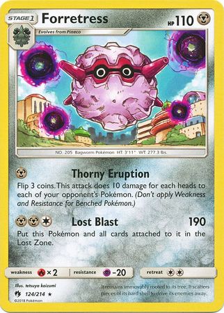 Lost Thunder - 124/214 - Forretress