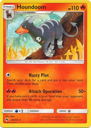 Lost Thunder - 046/214 - Houndoom
