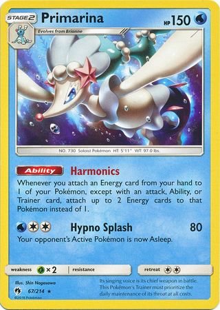 Lost Thunder - 067/214 - Primarina