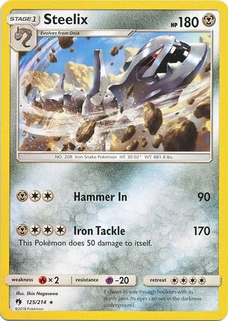 Lost Thunder - 125/214 - Steelix