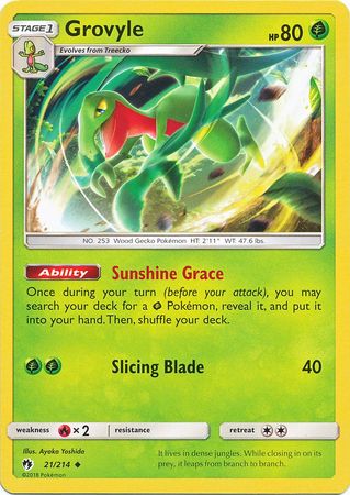 Lost Thunder - 021/214 - Grovyle
