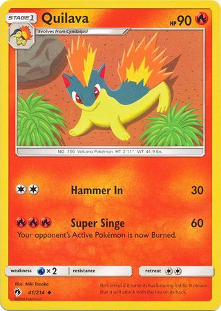 Lost Thunder - 041/214 - Quilava