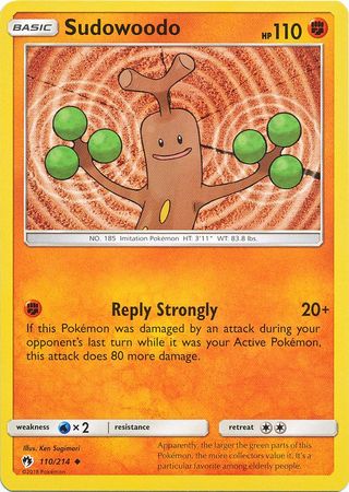 Lost Thunder - 110/214 - Sudowoodo