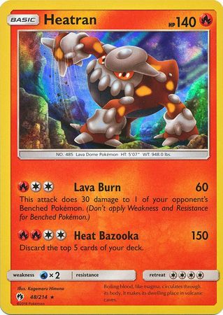 Lost Thunder - 048/214 - Heatran - Holo