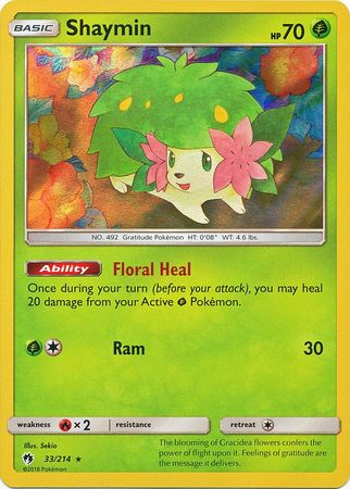 Lost Thunder - 033/214 - Shaymin - Holo
