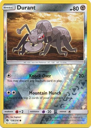 Lost Thunder - 128/214 - Durant - Reverse Holo