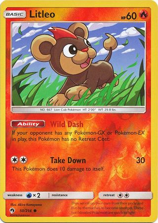 Lost Thunder - 050/214 - Litleo - Reverse Holo