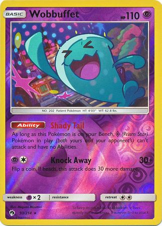 Lost Thunder - 093/214 - Wobbuffet - Reverse Holo
