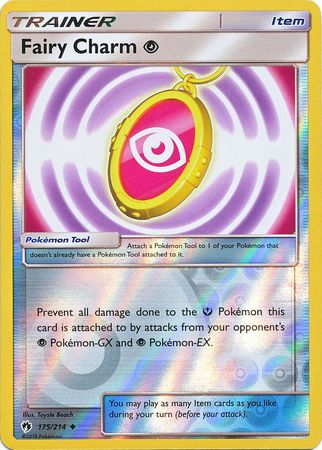 Lost Thunder - 175/214 - Fairy Charm (Psychic) - Reverse Holo