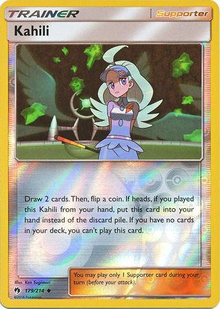 Lost Thunder - 179/214 - Kahili - Reverse Holo