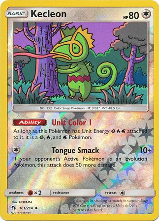 Lost Thunder - 161/214 - Kecleon - Reverse Holo