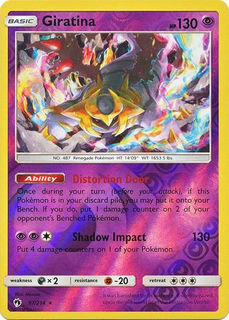 Lost Thunder - 097/214 - Giratina - Reverse Holo
