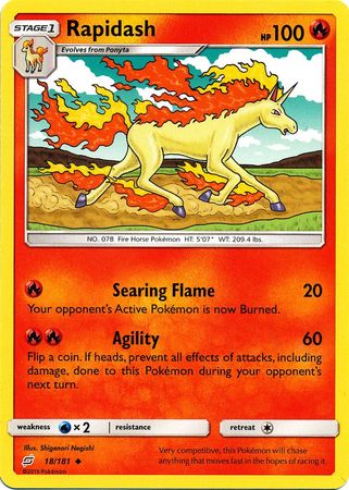 Team Up - 018/181 - Rapidash