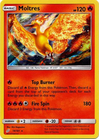 Team Up - 019/181 - Moltres - Holo