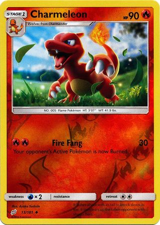 Team Up - 013/181 - Charmeleon - Reverse Holo