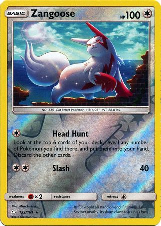 zangoose pokemon card value Team Up - 132/181 - Zangoose