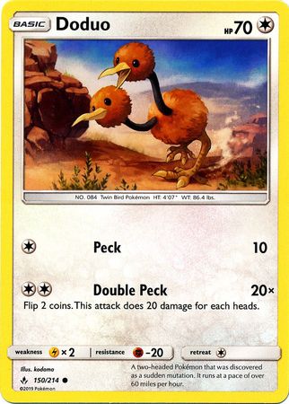 Unbroken Bonds - 150/214 - Doduo