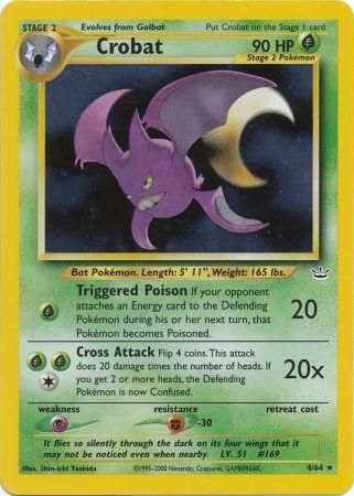 Neo Revelation - 004/064 - Crobat - Holo